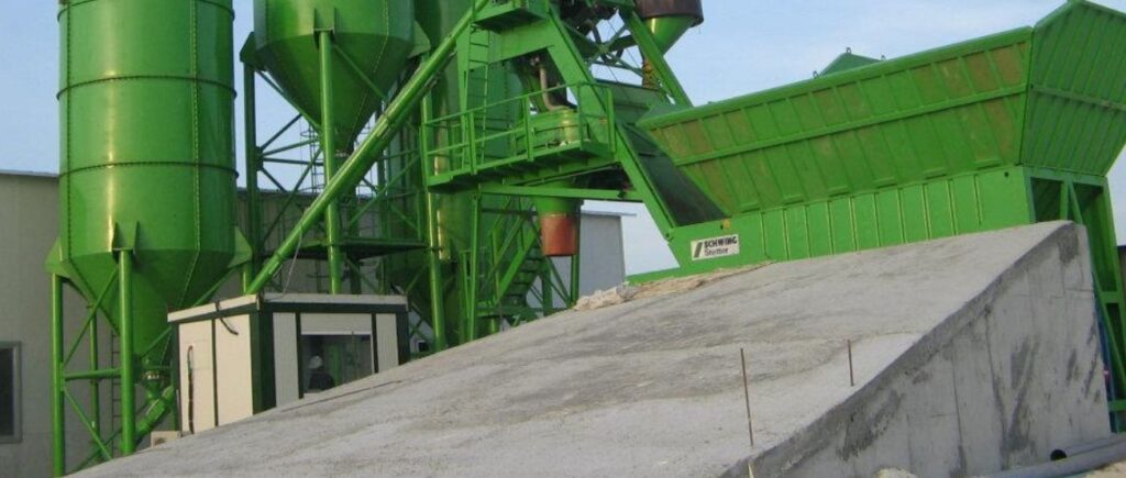Errection of Batching Plant – Ibrahim Nazeer International Airport